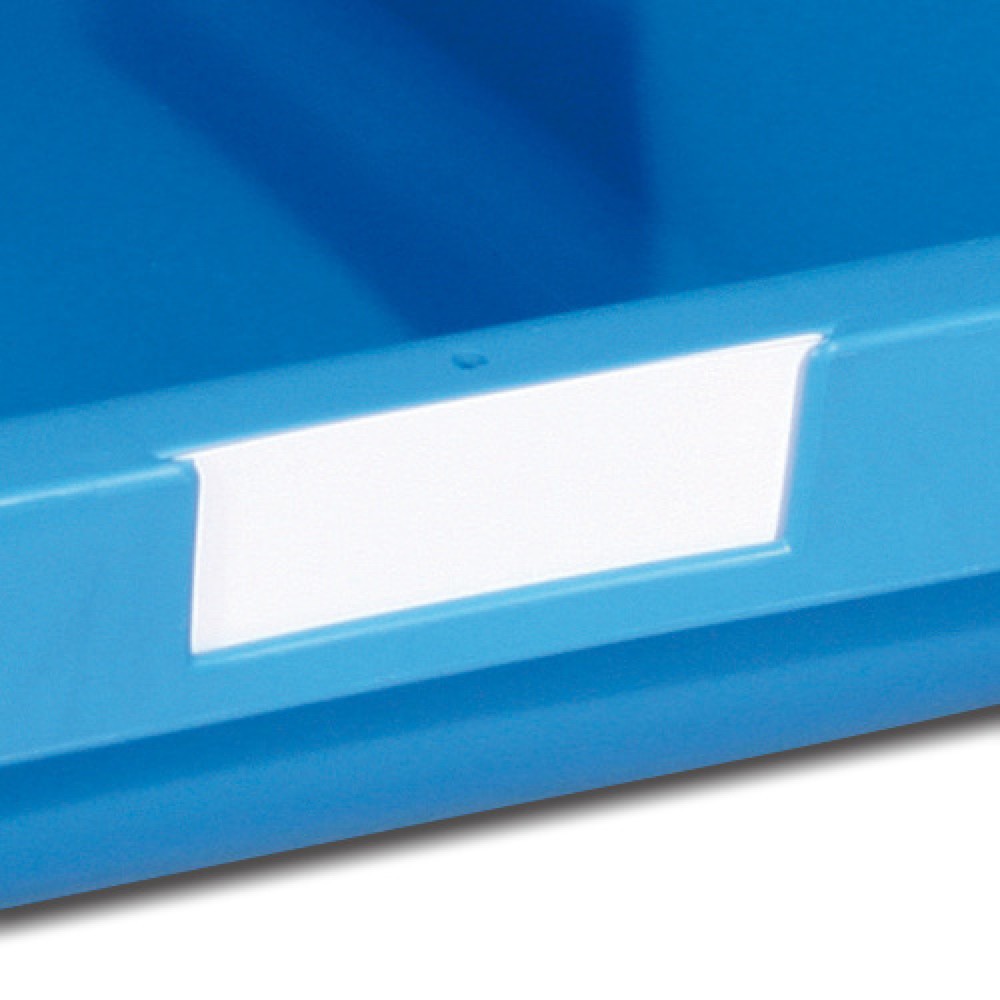 Etiketten und Folienscheiben für Sichtlagerkästen mit Breite 310 mm