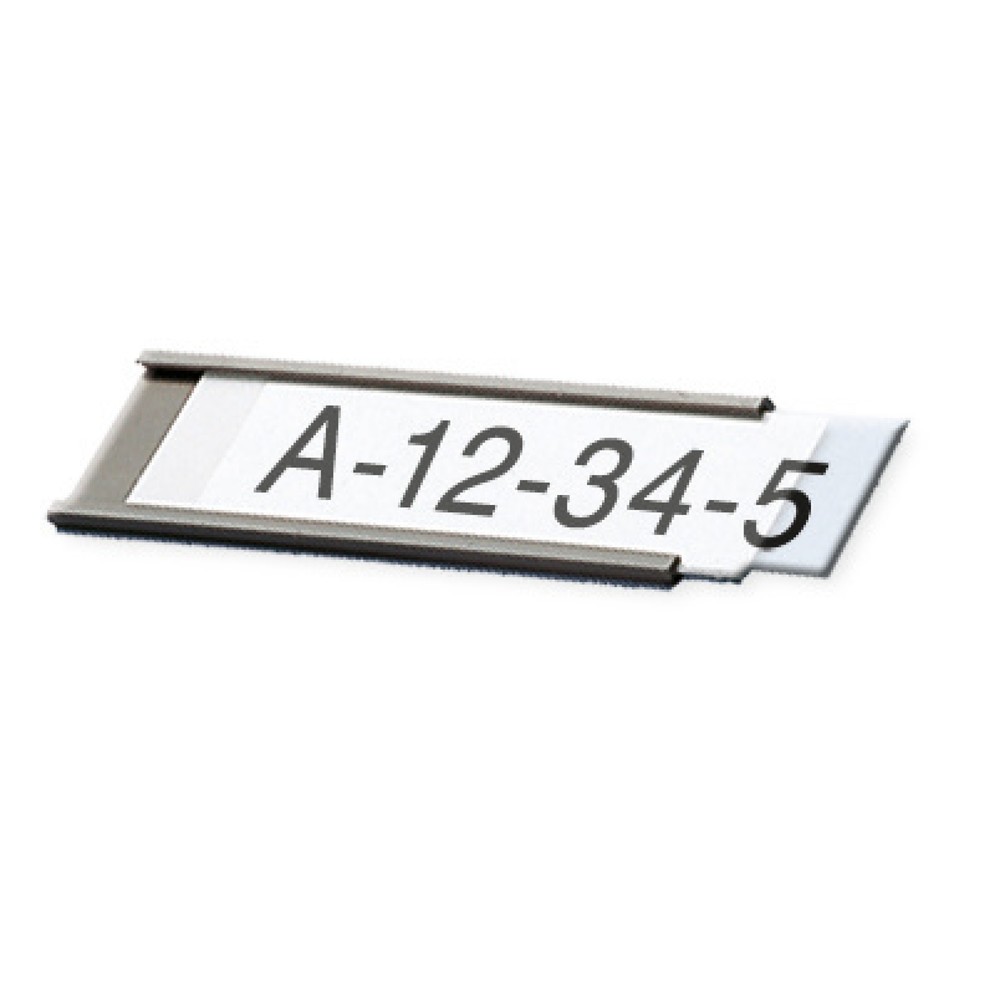 Etikettenhalter C-Profil, magnetisch, HxB 30 x 100 mm