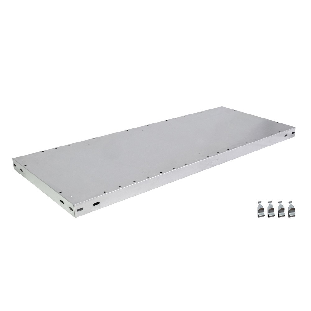 Fachboden MULTIplus250 für SCHULTE Fachbodenregal, Fachlast 250 kg, verzinkt, BxT 1.300 x 400 mm