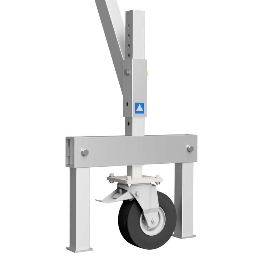 Fahrgestell für SCHILLING Alu-Portalkran, Innen- u. Außenbereich