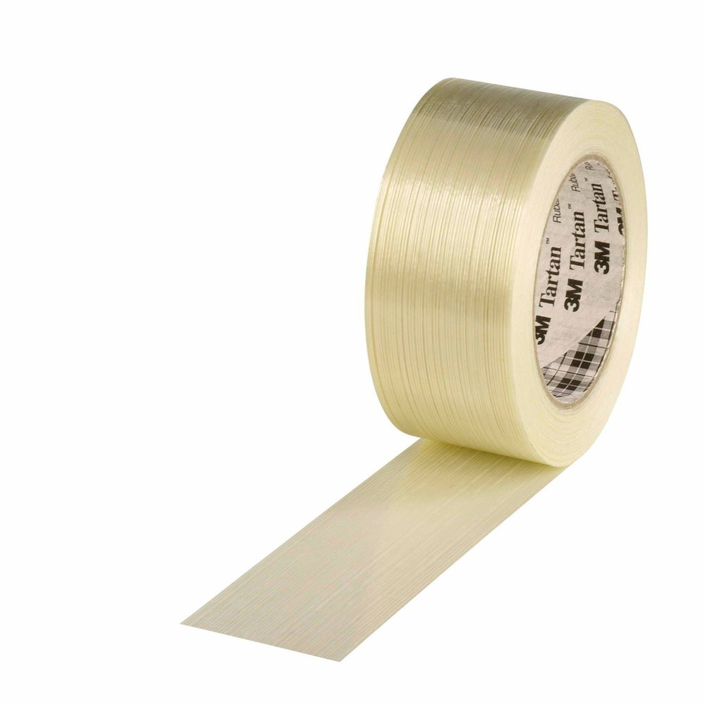 Filament-Klebeband für Gefahrgutverpackungen, längsverstärkt, BxL 50 mm x 50 lfm, 12 Stk/VE