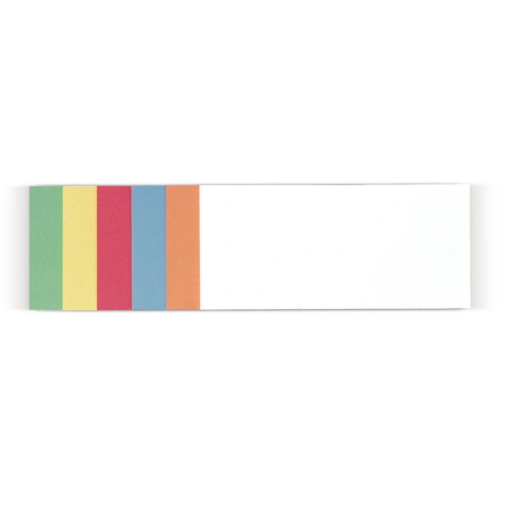 FRANKEN Moderationskarten, Rechteck, HxB 95 x 205 mm, farblich sortiert