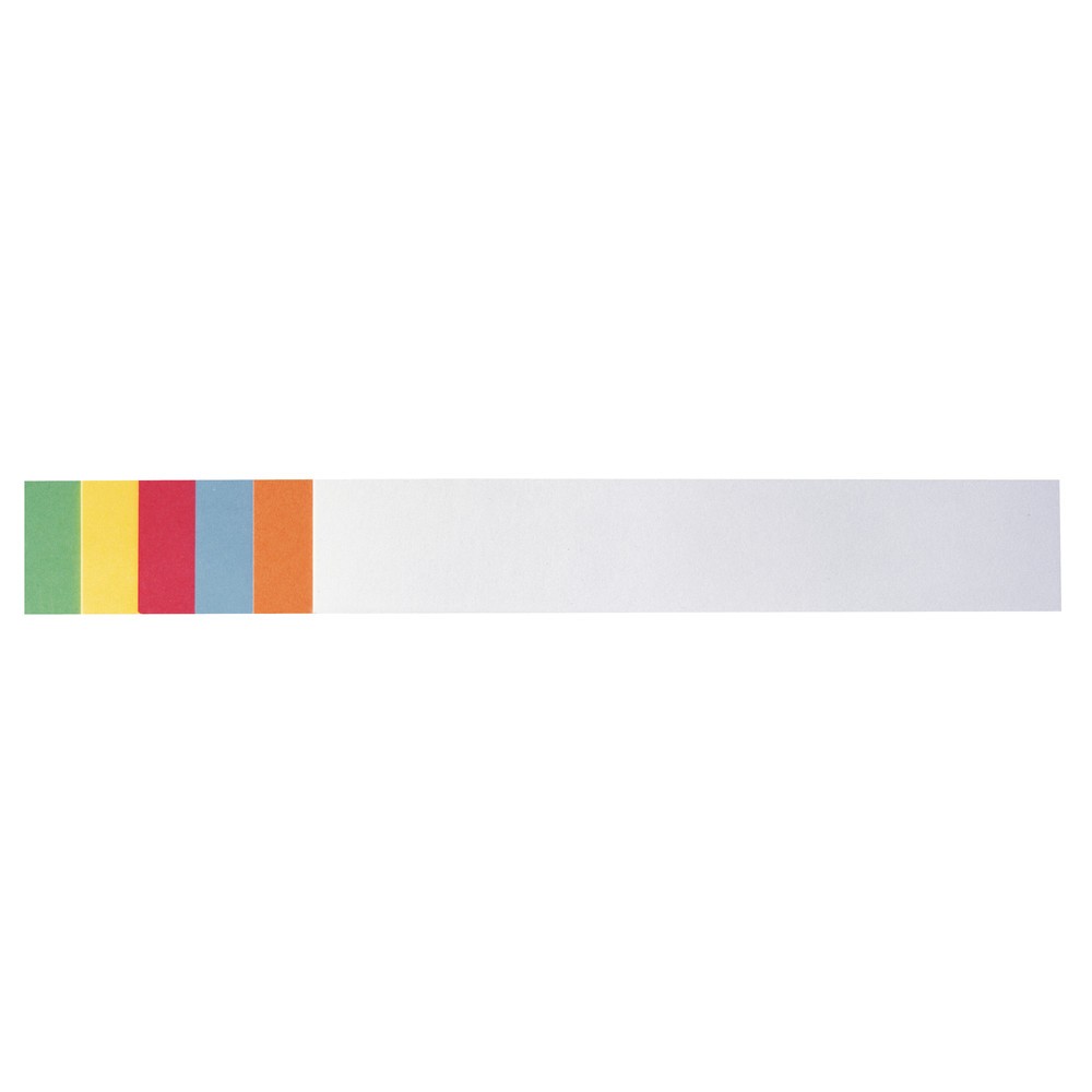 FRANKEN Moderationskarten, Titelstreifen, HxB 95 x 545 mm, farblich sortiert