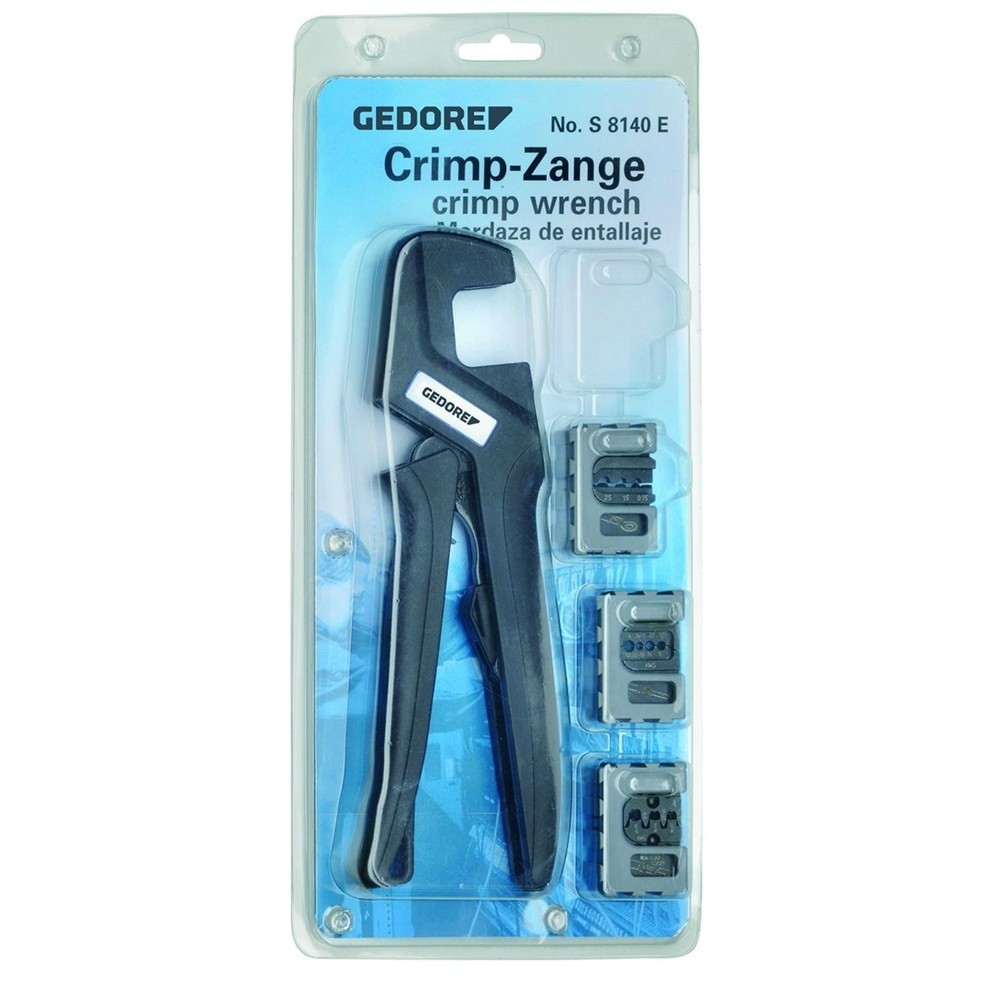 GEDORE Crimp-Zangen-Set ELECTRONIC S 8140 E
