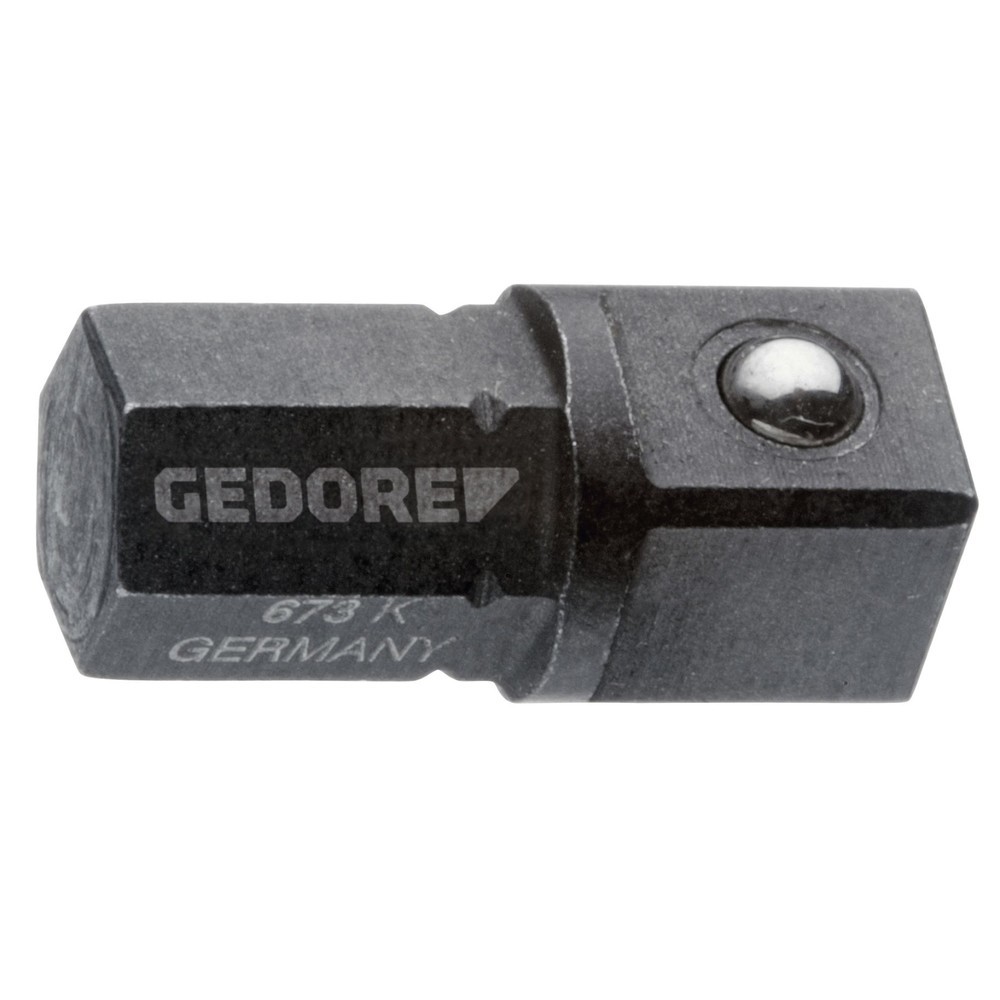 Produktabbildung: GEDORE Einsatz-Halter kurz 1/4" skt - 1/4" vkt 673 K