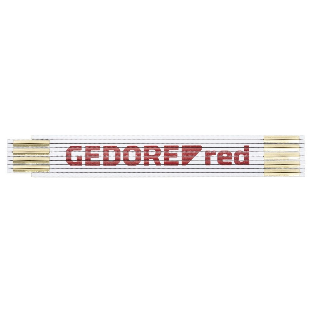 GEDORE red Holzgliedermaßstab L.2m Kl.III Buche R94500002