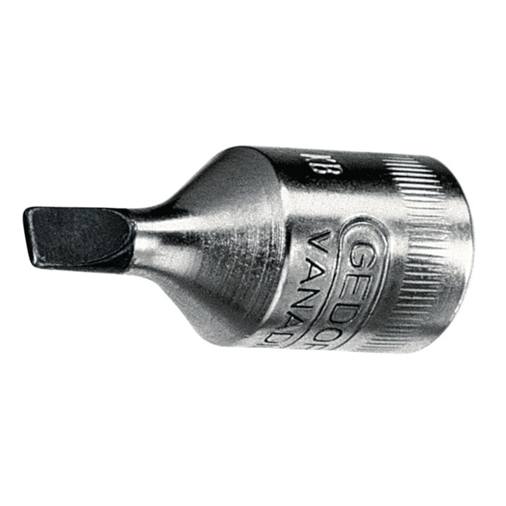 Produktabbildung: GEDORE Steckschlüsseleinsatz IS 20 1/4 Zoll Schlitz 8mm L.37mm