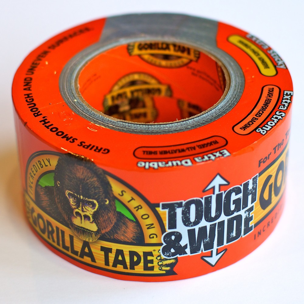 Gorilla Tape® Hochleistungs-Gewebeklebeband, Länge 27 m, Breite 73 mm