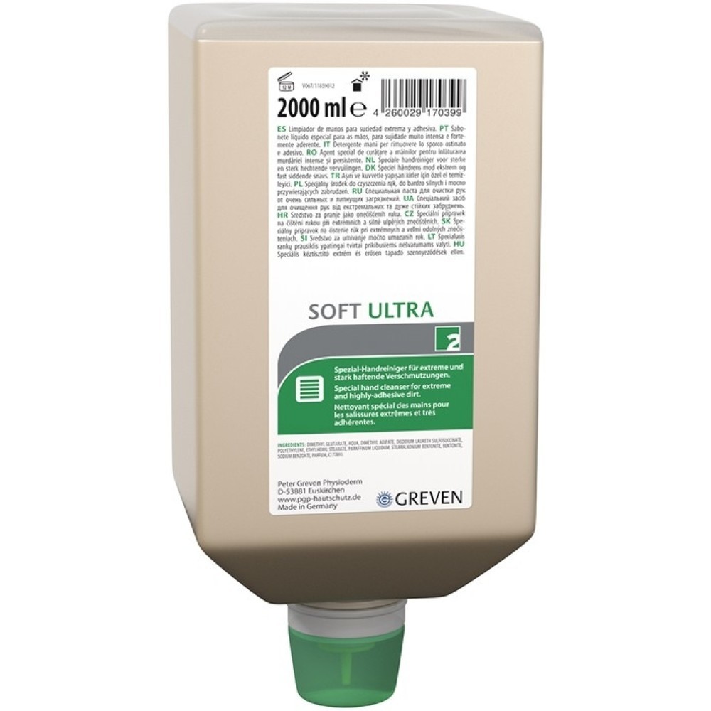 GREVEN Spezialhandreinigung GREVEN® SOFT ULTRA, 2 l, rückfettend