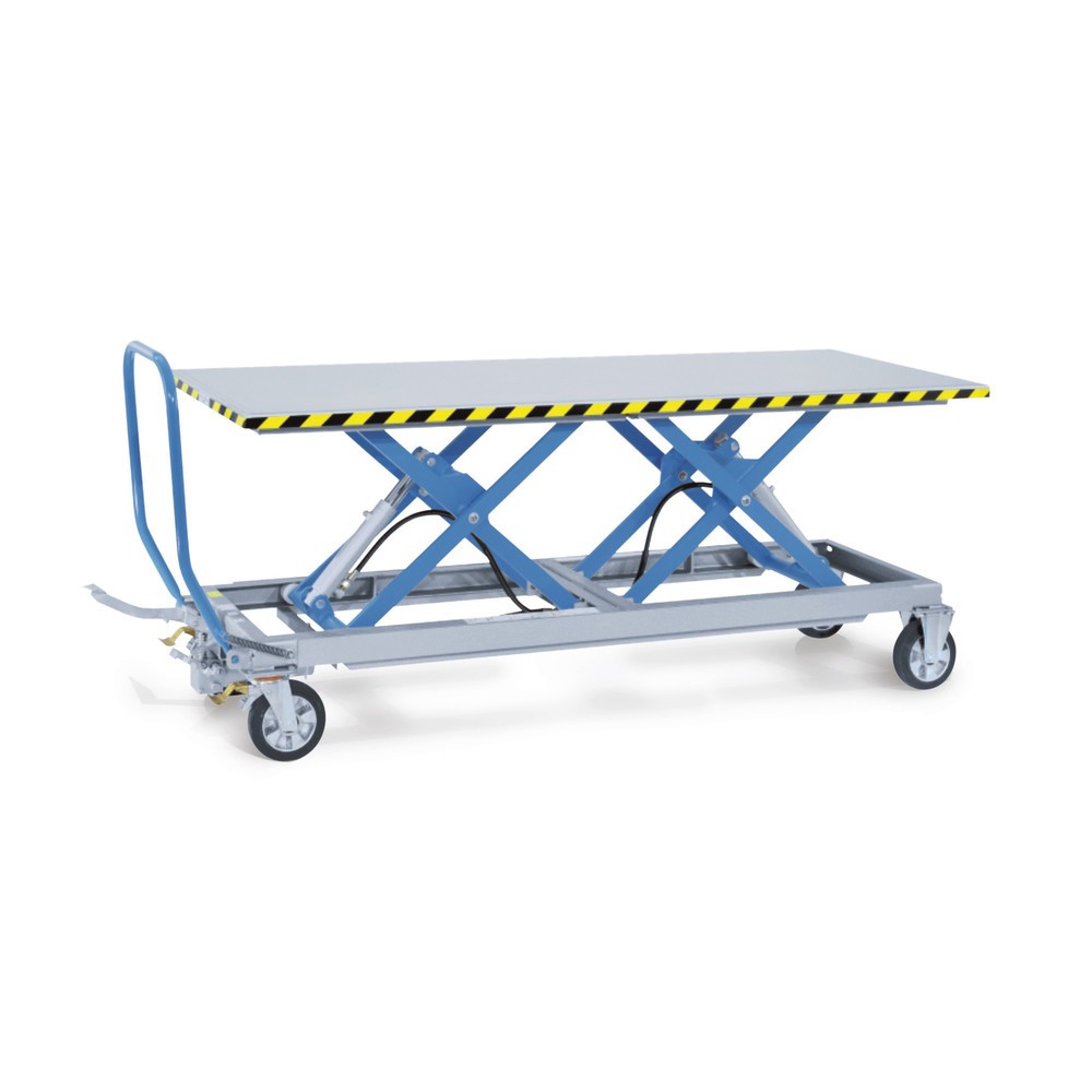 Produktabbildung: Gruse Tandemscheren-Hubtischwagen, TK 500 kg, à 2.200 x 800 mm