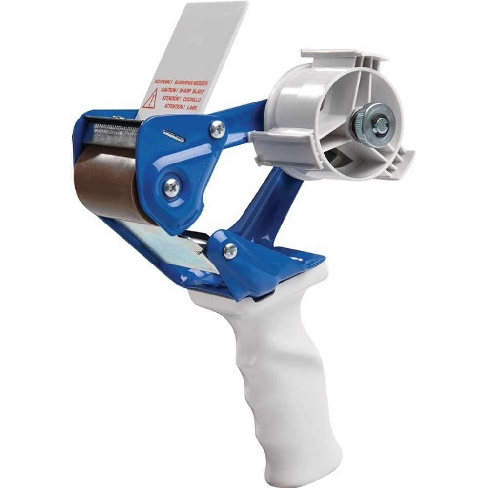 Handabroller Profi K20B, blau/weiß, Metall, für Bandbreite 50 mm