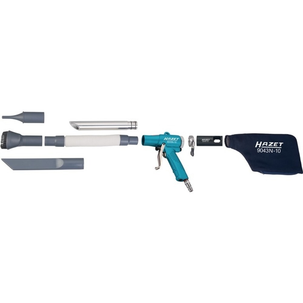 HAZET® Druckluftsaug-/blaspistole 9043N-10, Luftverbrauch 96 l/min, Arbeitsdruck 6,3 bar