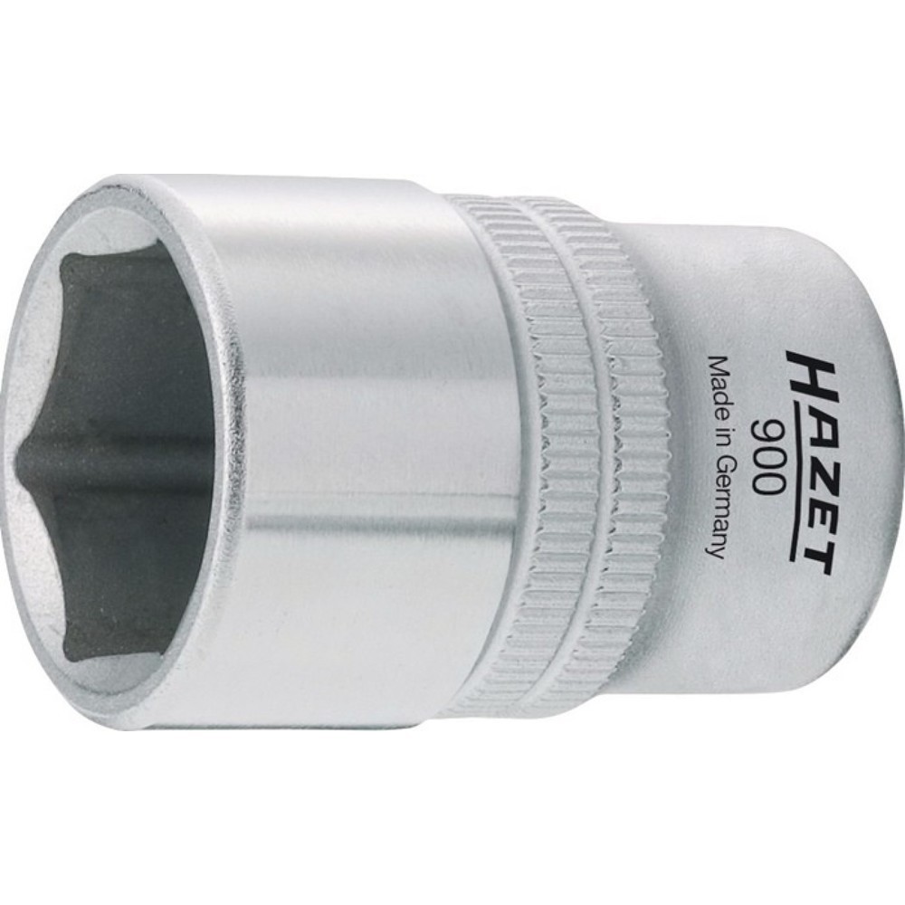 HAZET® Steckschlüsseleinsatz 900, 1/2 Zoll 6-kant, Schlüsselweite 13 mm