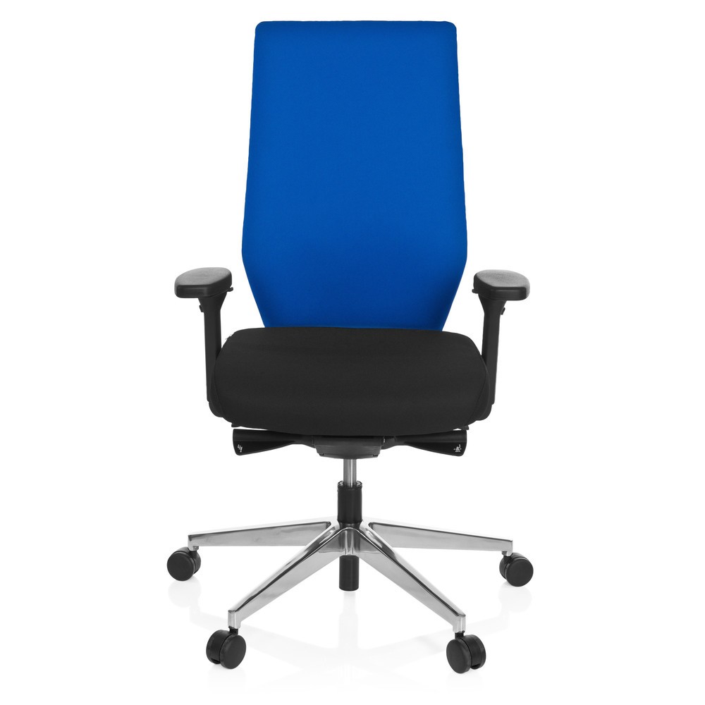 hjh OFFICE Bürostuhl / Drehstuhl PRO-TEC 700 Stoff, schwarz/blau