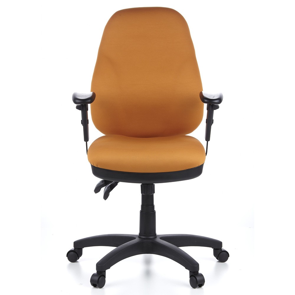 hjh OFFICE Bürostuhl / Drehstuhl ZENIT PRO Stoff, orange