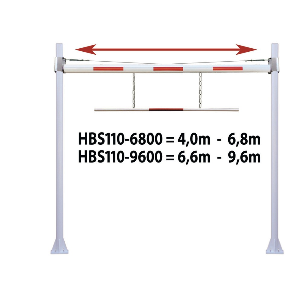Höhenbegrenzung HBS 110 PV 4,0-6,8 oAS weiß (9010) T3