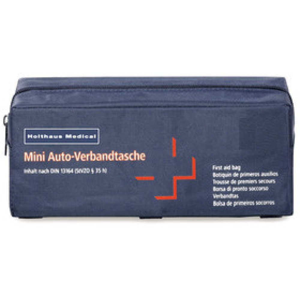 Holthaus Mini Auto-Verbandtasche, DIN 13164, (BxHxT): 22,0 x 8,0 x 8,0 cm