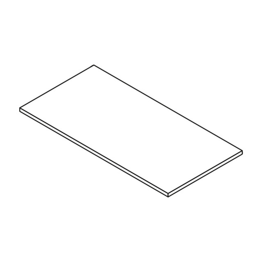 Holzregalboden, BxT 1.000 x 500 mm für FLADAFI® Materialcontainer