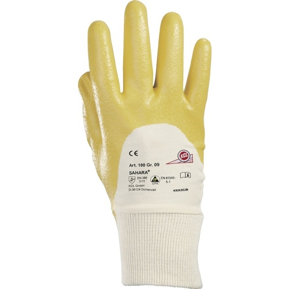 HONEYWELL Handschuhe Sahara 100 Gr.7 gelb