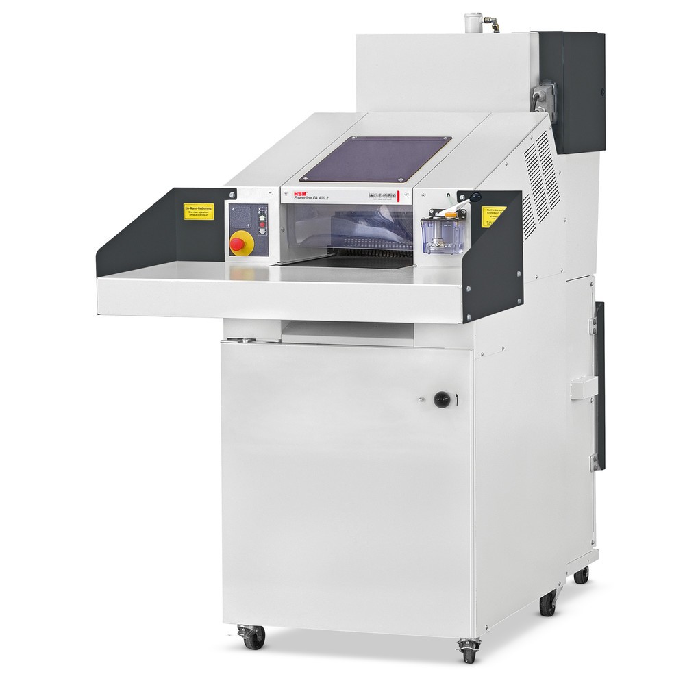 HSM® Schredder-Pressen-Kombigerät Powerline SP 4040 V, Streifenschnitt 5,8 mm