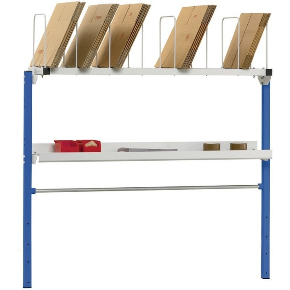 Rocholz Pack- und Arbeitstischaufbau V1 für Basistisch, 1.600 oder 2.000 mm