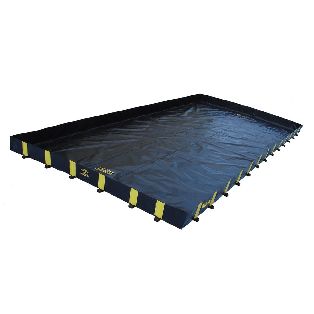 Justrite® Faltwanne QuickBerm® Plus, Kapazität 9.501 l