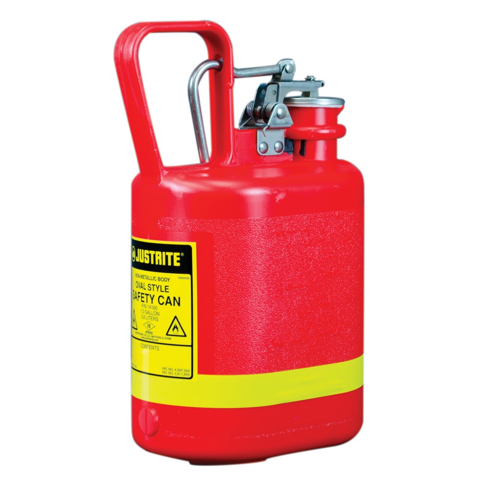 Justrite® HDPE-Sicherheitsbehälter Typ I, rot, 4 Liter