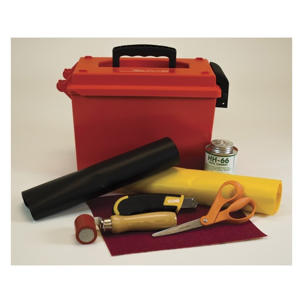 Justrite® Repair Kit QuickBerm® , PVC-beschichteter Reparatursatz für Gewebe
