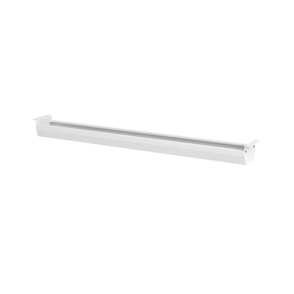 Produktabbildung: Kabelwanne klappbar für Hammerbacher Schreibtische 160er, HxBxT 93 x 1.262 x 144 mm, weiß