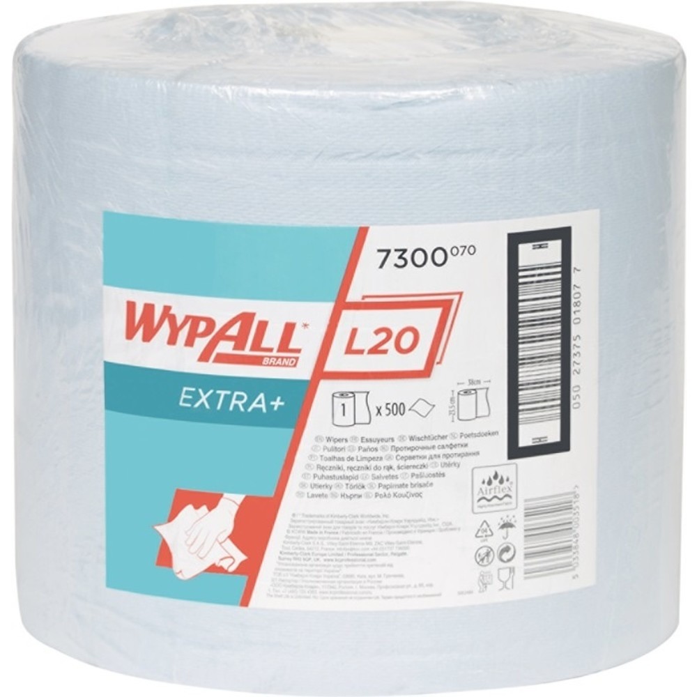 KIMBERLY-CLARK Wischtuch WYPALL L20 7300 L380xB235ca.mm