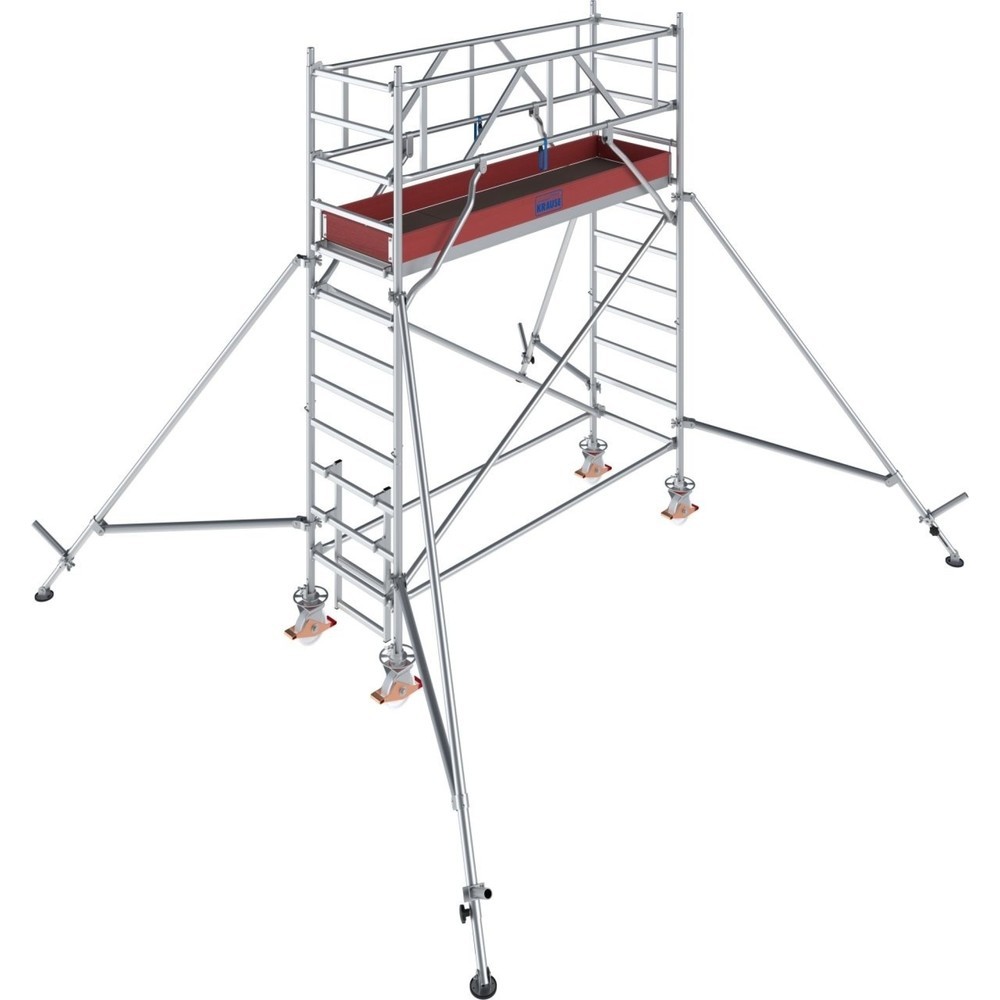 Produktabbildung: KRAUSE® STABILO Fahrgerüst S1000, Feldlänge 2.500 mm, Arbeitshöhe 4.300 mm