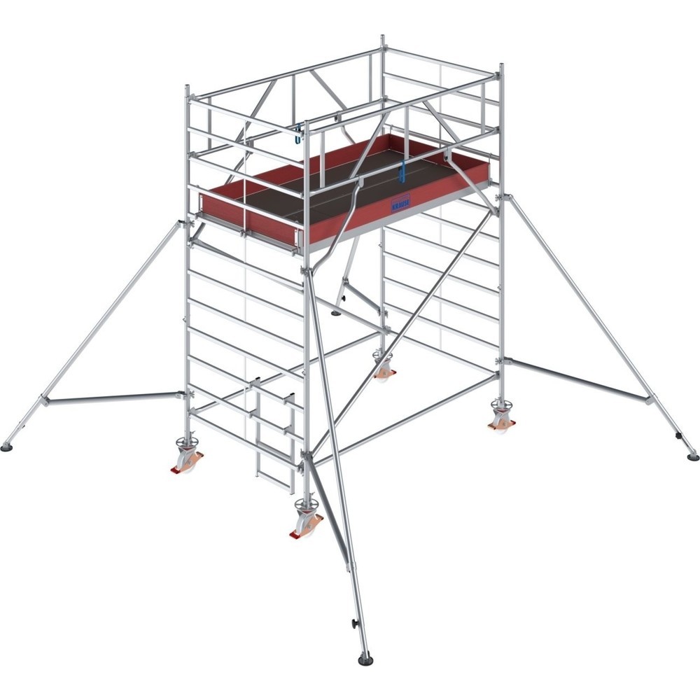 Produktabbildung: KRAUSE® STABILO Fahrgerüst S5000, Feldlänge 2.500 mm, Arbeitshöhe 4.300 mm