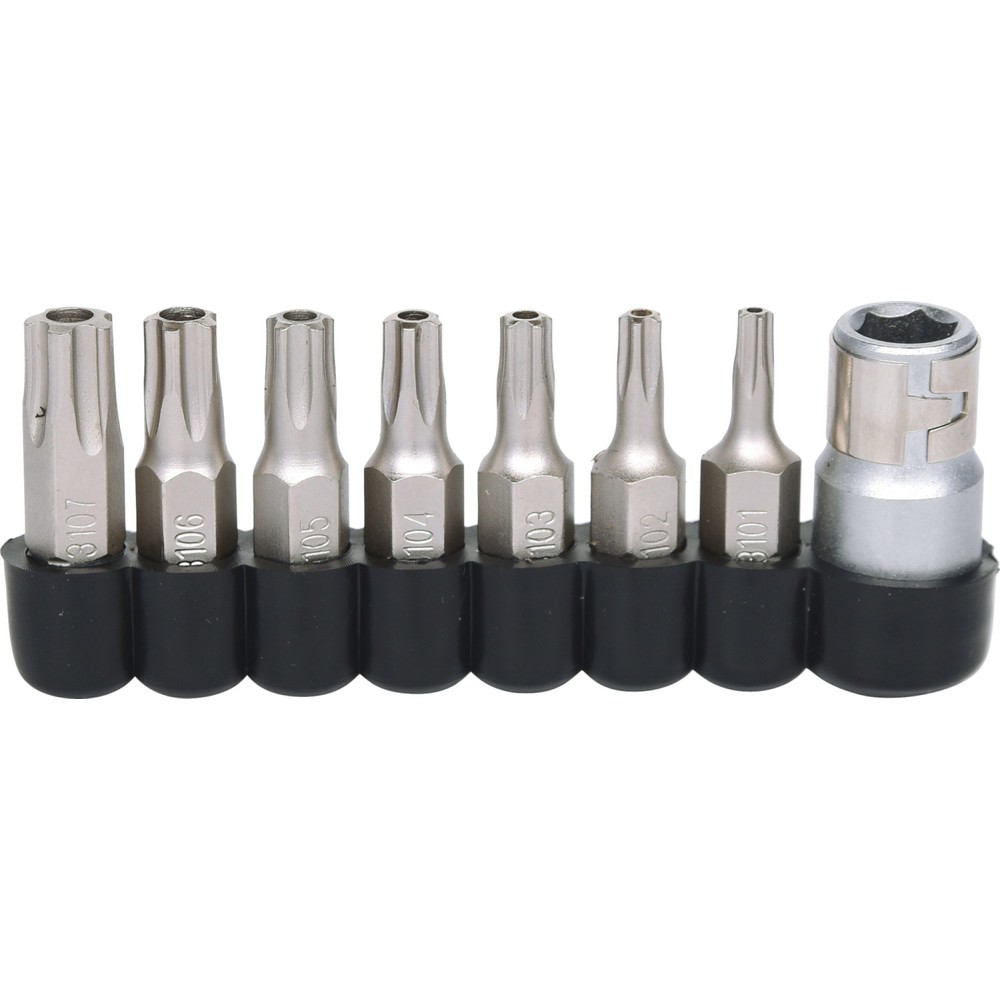 KS TOOLS 1/4" Bit-Satz für Fünfsternschrauben, 8-tlg