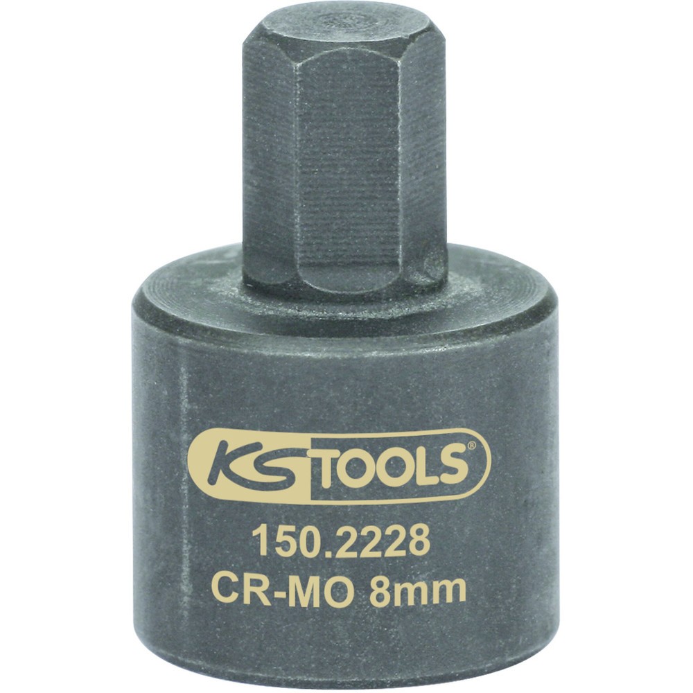 KS TOOLS 3/8" Bremssattel-Stecknuss, 8mm