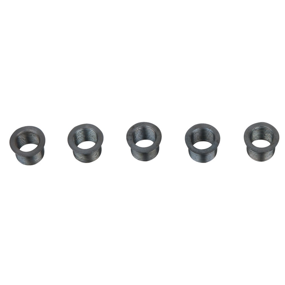 KS TOOLS Gewindebuchse m.Bund L=12mm,IG=M10x1,25/AG=M12x1,25, 5er Pack