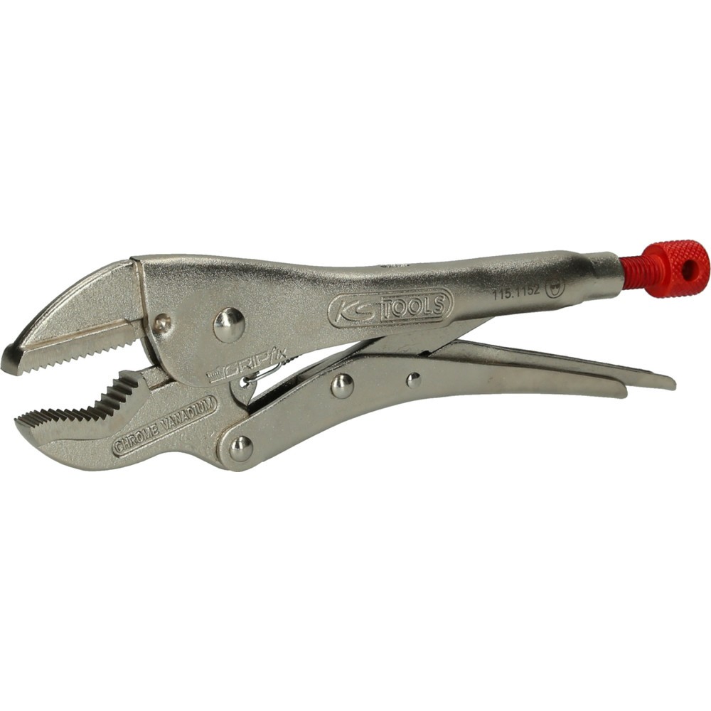 KS TOOLS Gripzange, V-Backen,225mm