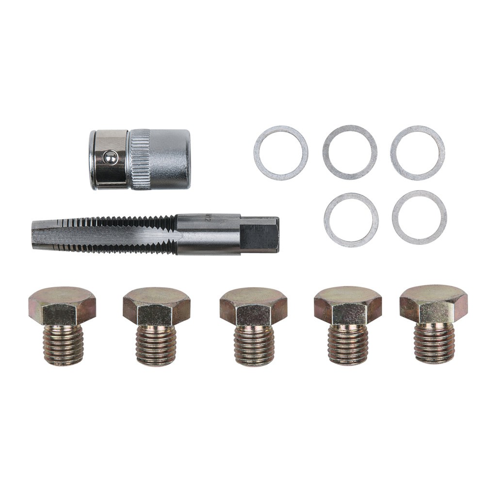 Produktabbildung Nr. 6: KS TOOLS Ölablassschrauben-Gewindereparatur-Satz, 12-tlg M12 x 1,5