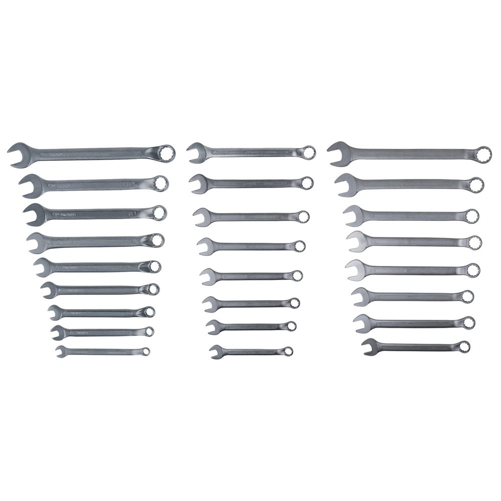 Produktabbildung: KS TOOLS Ringmaulschlüssel-Satz, 25-tlg gekröpft, 6-32mm