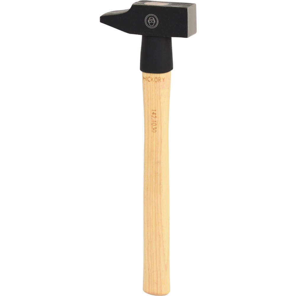 Produktabbildung: KS TOOLS Schlosserhammer, Hickory-Stiel, französische Form, 250g