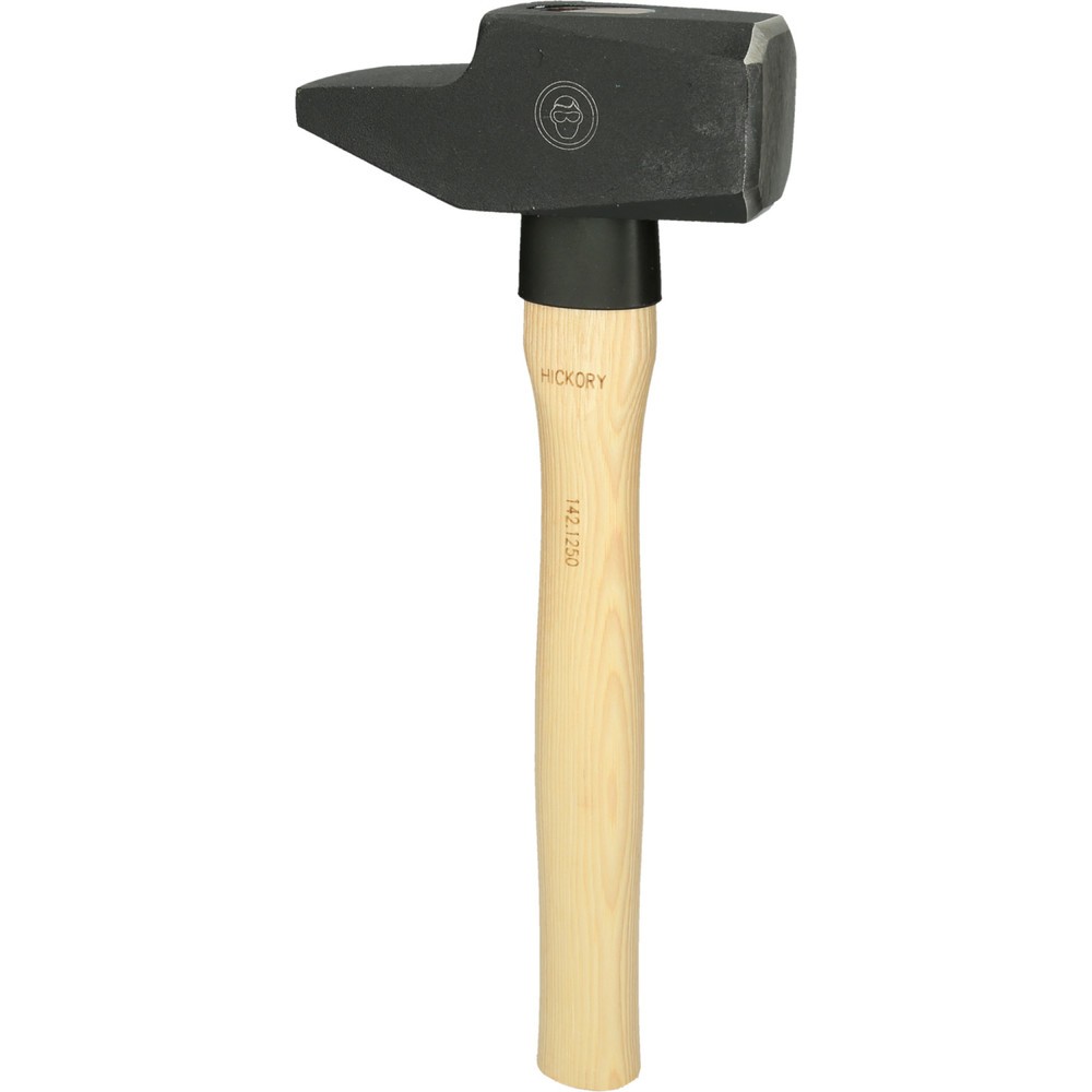 KS TOOLS Schlosserhammer, Hickory-Stiel, französische Form, 2500g