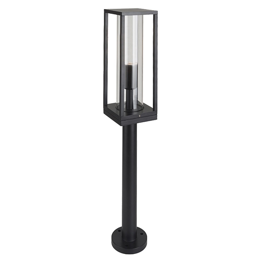 LED Outdoor-Pole-Licht Hudson - 1xE27 IP44 - schwarz