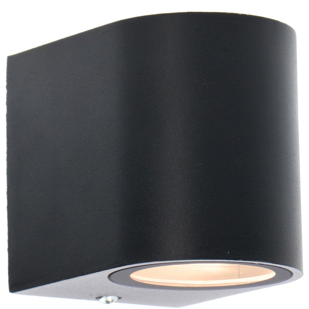 LED Outdoor-Wandleuchte Sacramento - 1xGU10 IP44 - schwarz