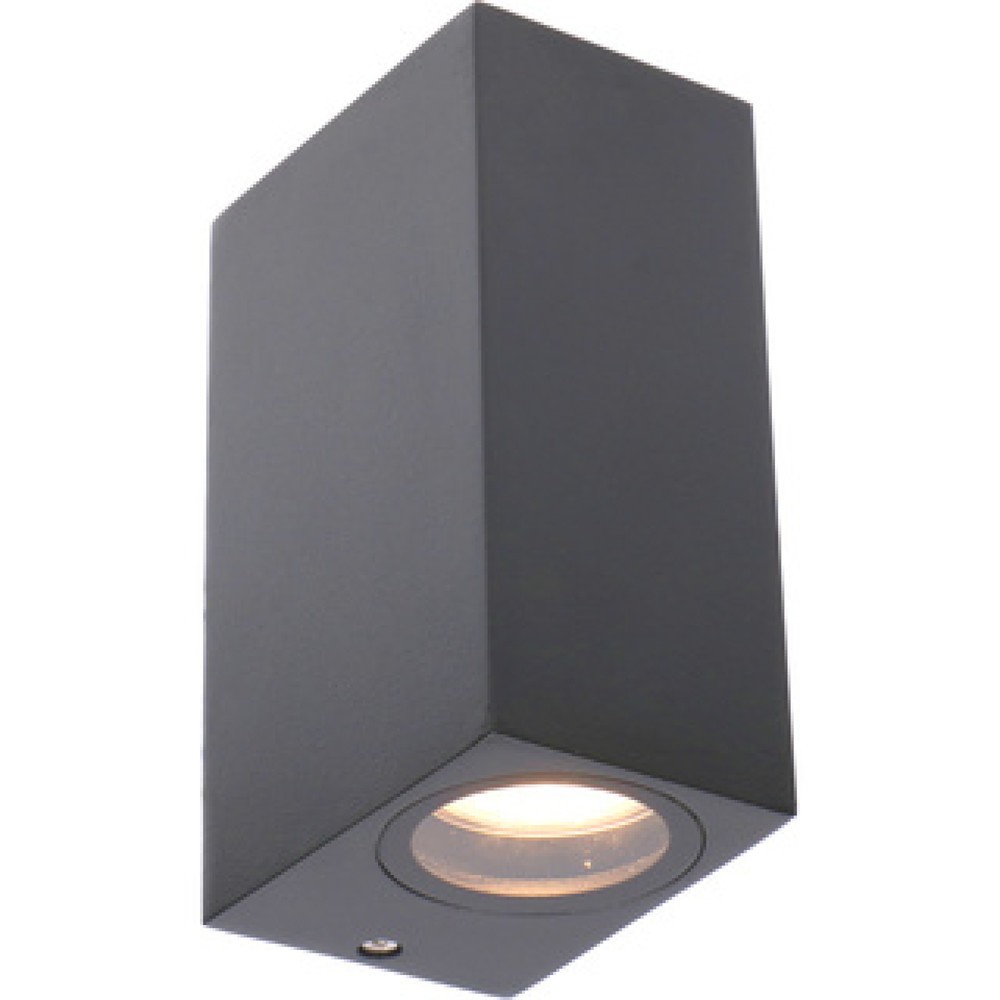 LED Outdoor-Wandleuchte San Francisco - 2xGU10 IP44  - anthrazit