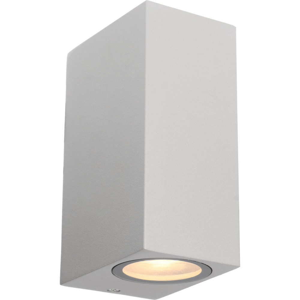 LED Outdoor-Wandleuchte San Francisco - 2xGU10 IP44 - grau