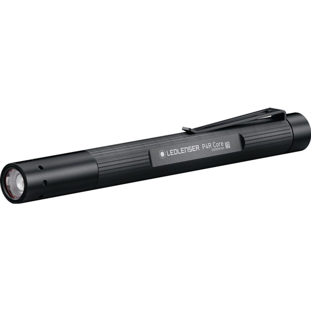 LEDLENSER LED-Taschenlampe P4R Core, 15/90/200 lm Akku, 1 Li-Ion 15/60/90 m