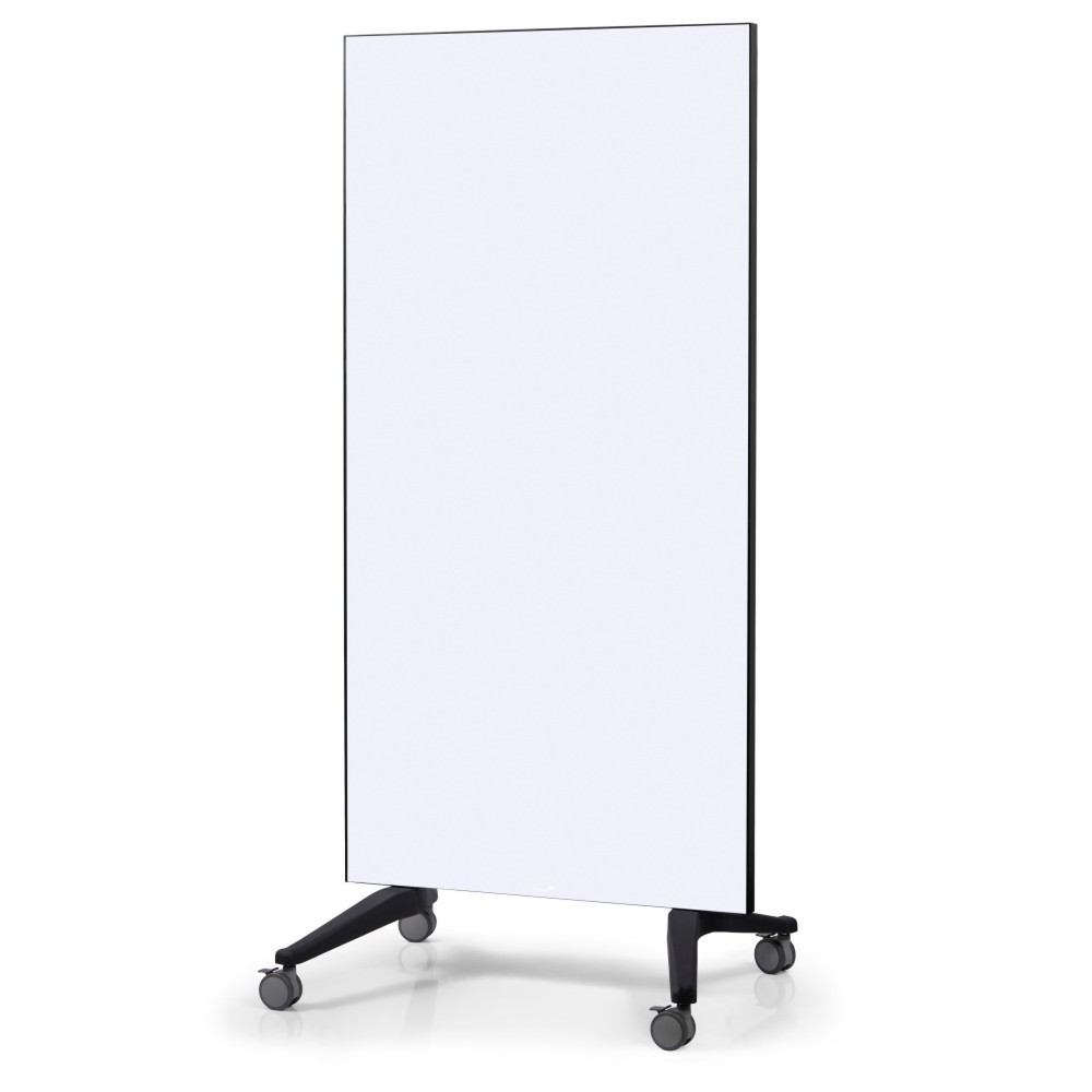 Produktabbildung: Legamaster Mobiles Glasboard, magnethaftend, HxB 1.750 x 900 mm, weiß