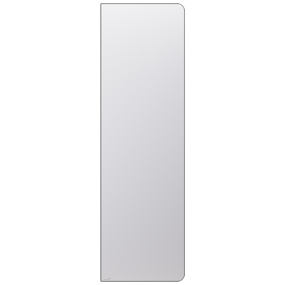 Legamaster Whiteboard WALL-UP RC, magnethaftend, HxB 2.000 x 595 mm, Ecken rechts abgerundet