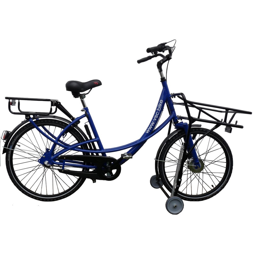 VSC.BIKE Zustellfahrrad B01, 3-Gang, max. zul. Gesamtgewicht 210 kg, blau