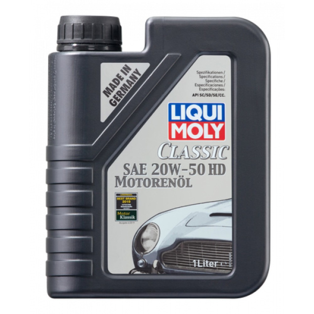 LIQUI MOLY Classic Motorenöl SAE 20W-50 HD 1 l