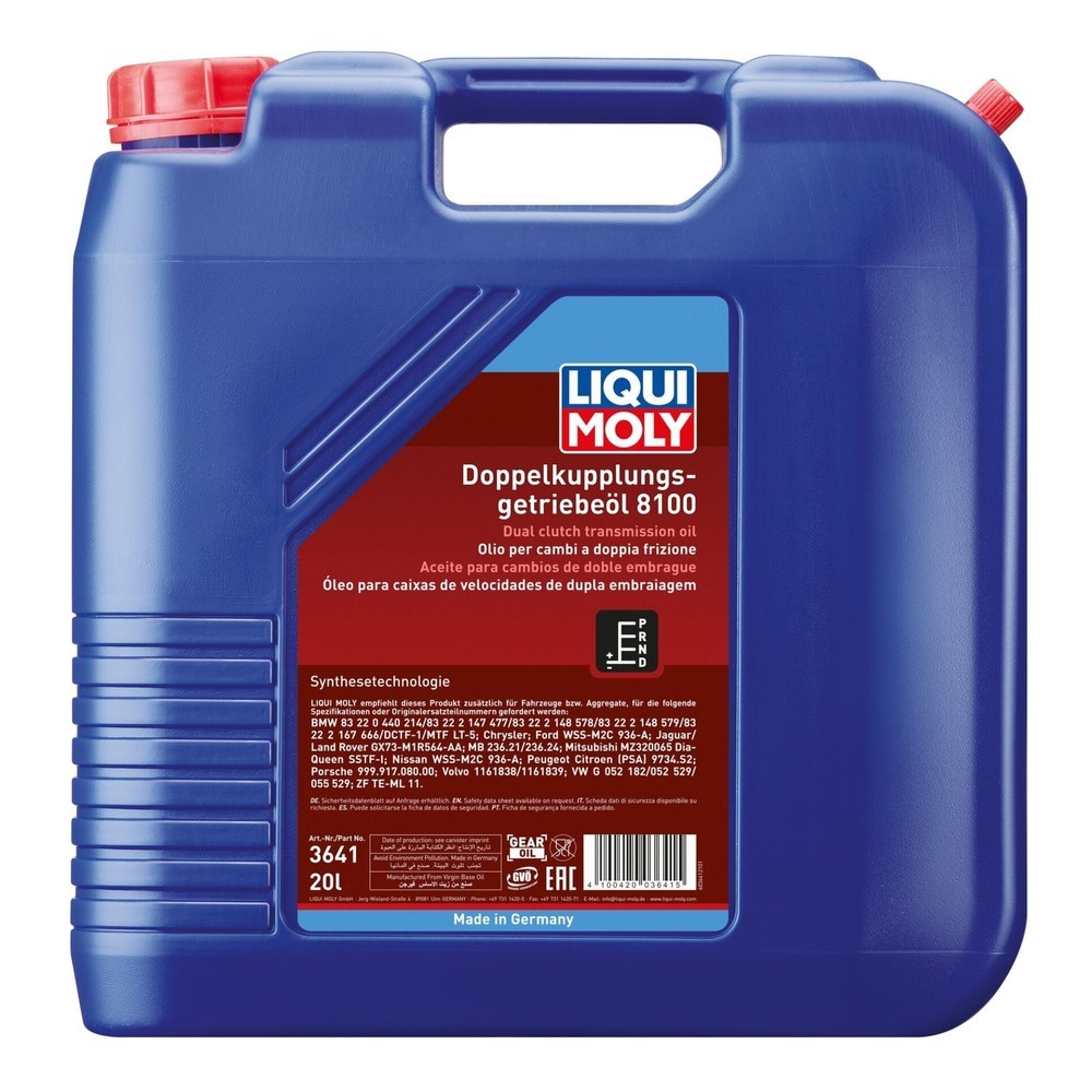 LIQUI MOLY Doppelkupplungsgetriebeöl 8100 20 l